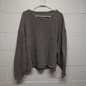 We The Free Brown Sweatshirt